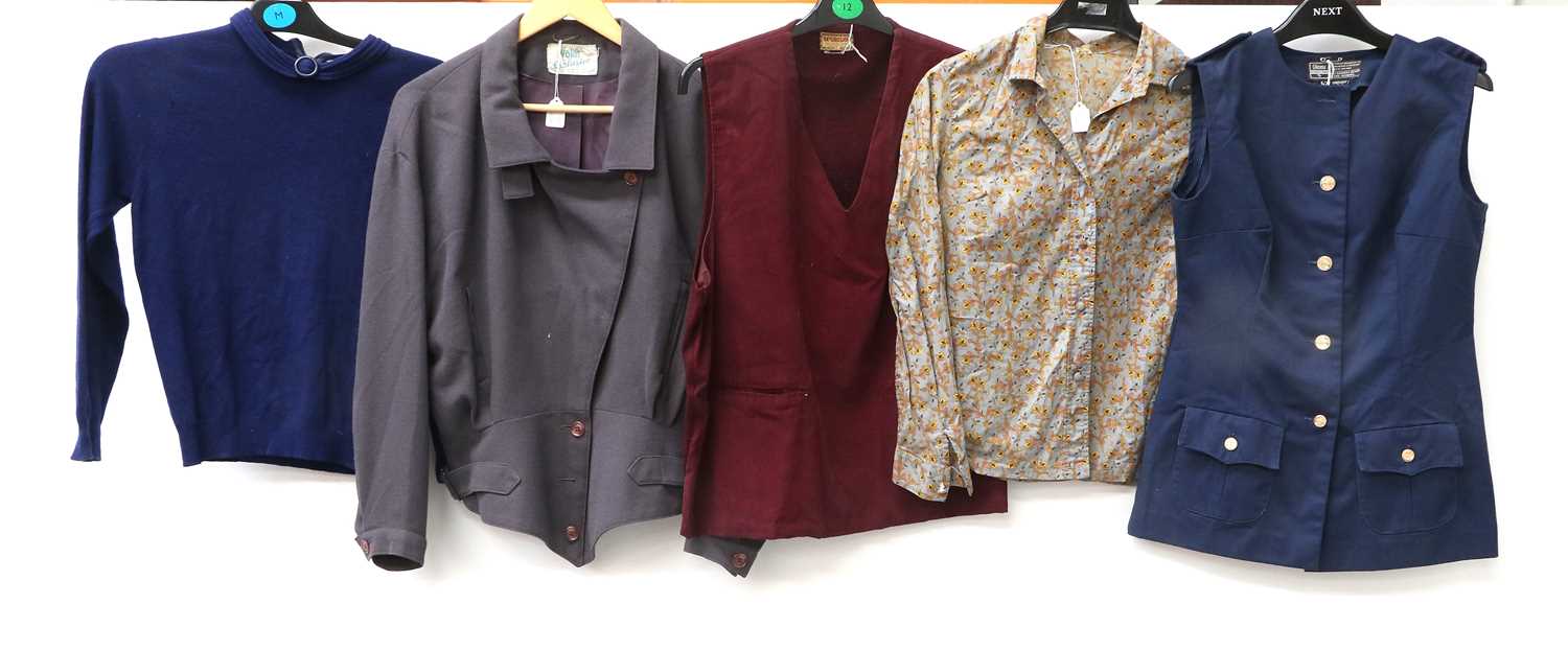 Assorted Circa 1960s/70s Jackets and Seperates, comprising Guy Laroche green wool two piece, - Image 2 of 11