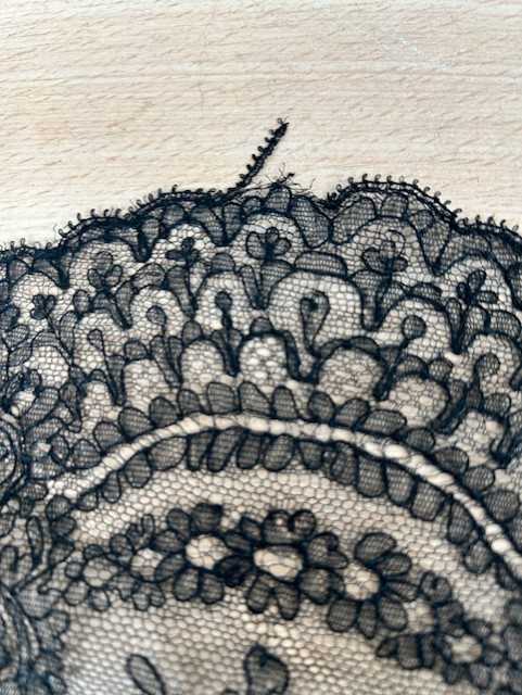 Late 19th/Early 20th Century Costume Accessories, comprising a black lace triangular shawl of floral - Image 13 of 15