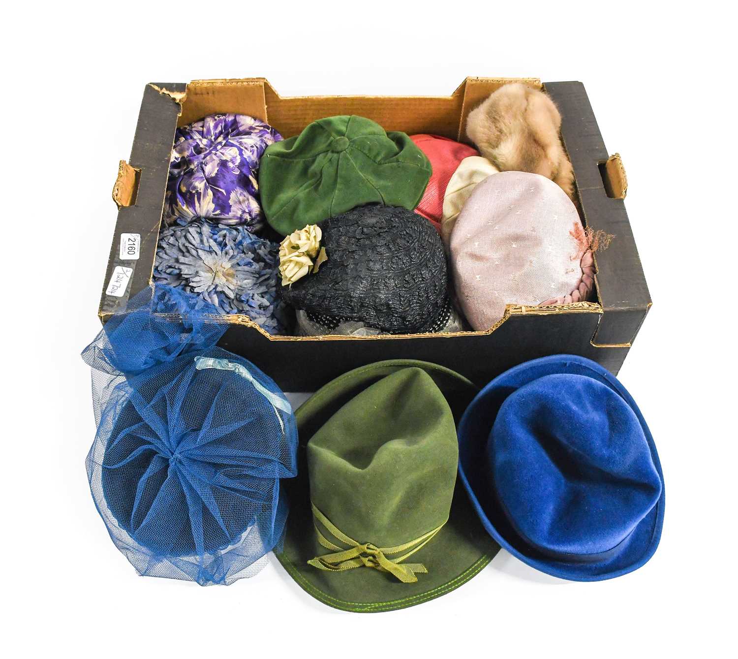 Assorted Mainly Mid 20th Century Ladies Costume Accessories, comprising stylish hats including the - Image 4 of 5