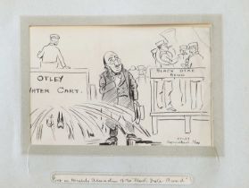 Cartoon Sketches Warnes (George R.), Burlesque Sketches: Principally of A. Walker and of Other Otley