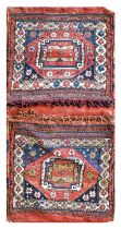 ~ Shahsavan Flat Woven Khorgeen North West Iran, 2nd quarter 20th century Each face with a