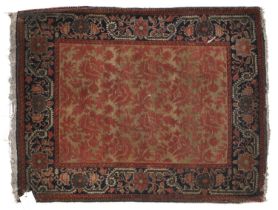 ^ Feraghan Rug West Iran, circa 1900 The gold field with semi-naturalistic flowering vines