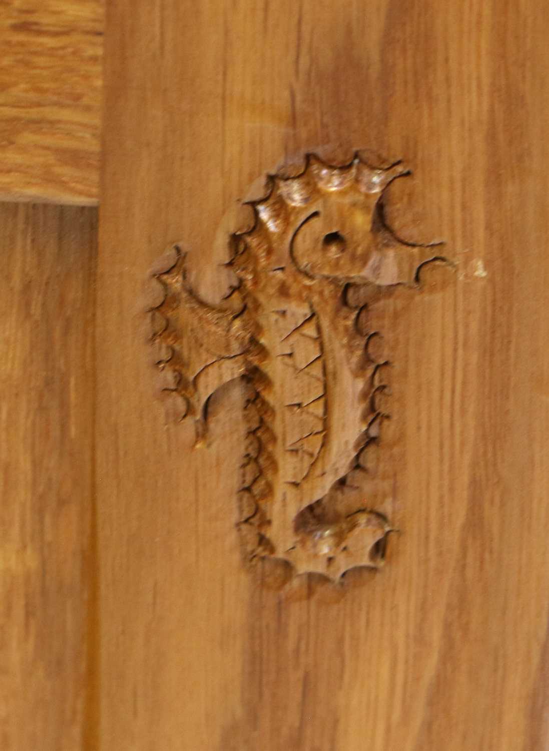 Seahorseman: A Shaw & Riley Ltd (Hessay): An Oak, Burrwood-Crossbanded and Ebony-Strung Six Door - Image 4 of 6