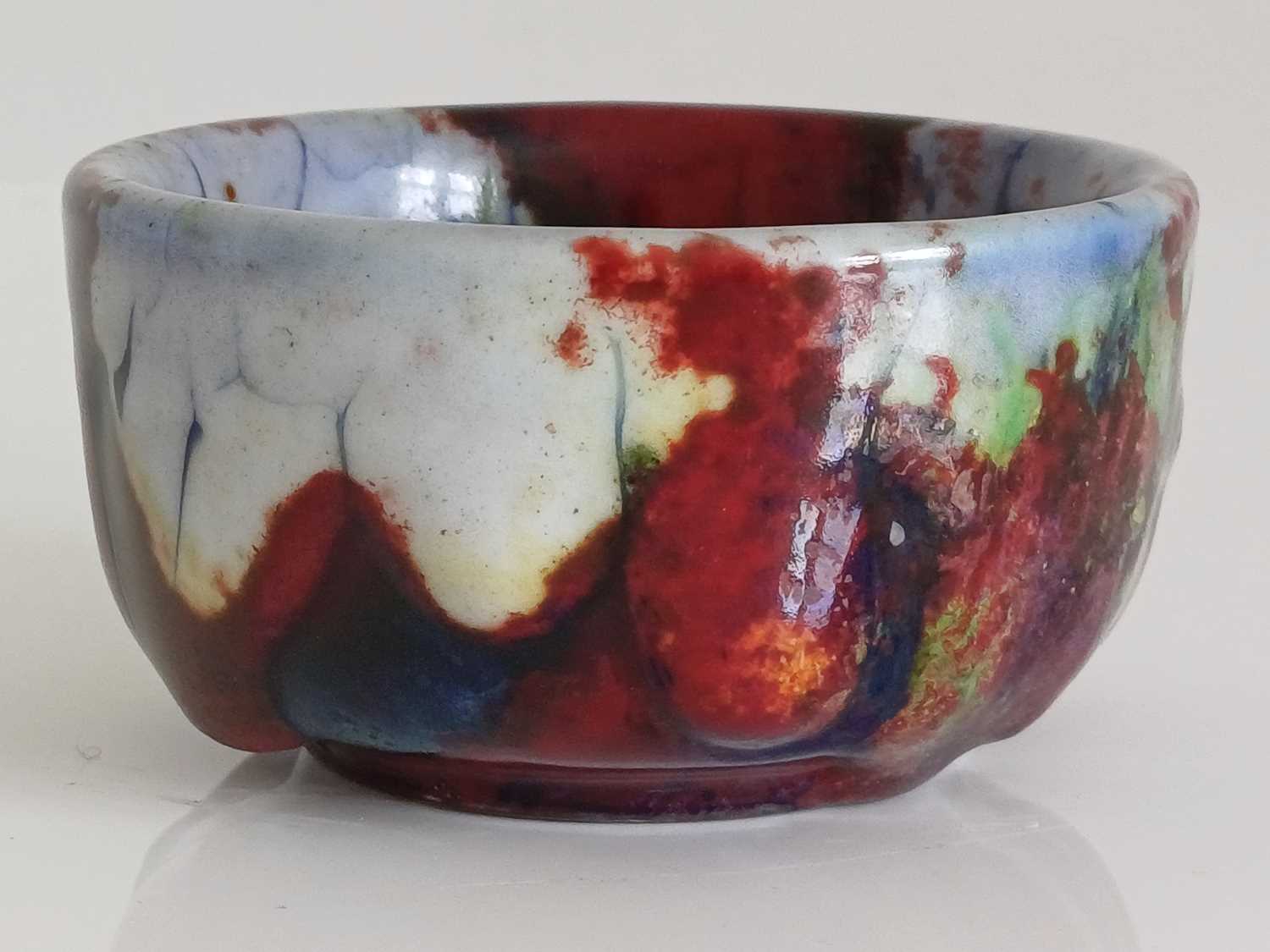 A Royal Doulton Chang Ware Bowl, by Charles Noke and Harry Nixon, the flambé ground covered with a - Image 7 of 15