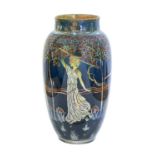 Gordon Forsyth (1879-1952) for Pilkington's Tile & Pottery Co: A Large Lancastrian Lustre Vase,