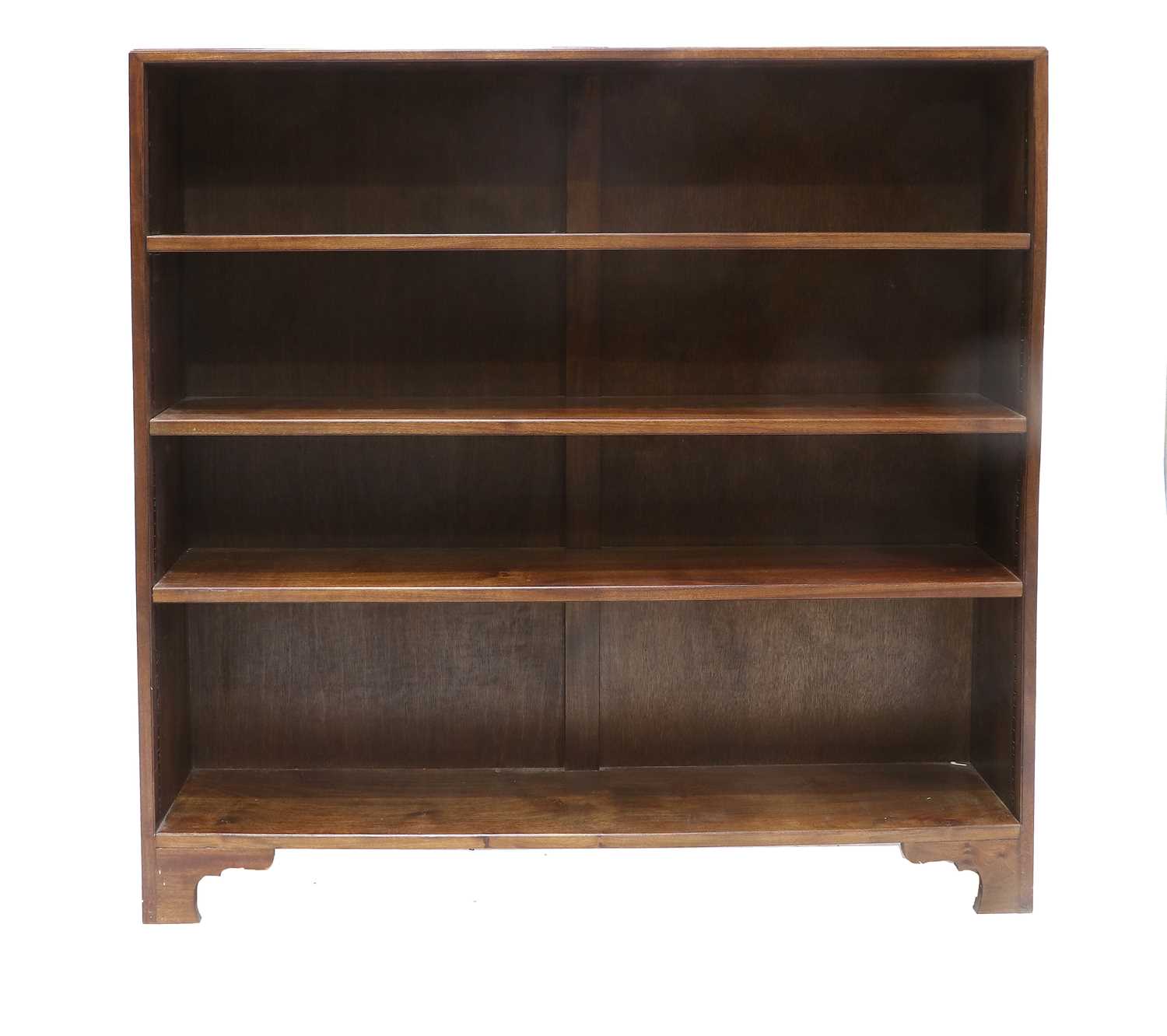 Fishman: Derek Slater (b.1945) (Easingwold): Two Mahogany Bookcases, each with three adjustable - Image 2 of 6