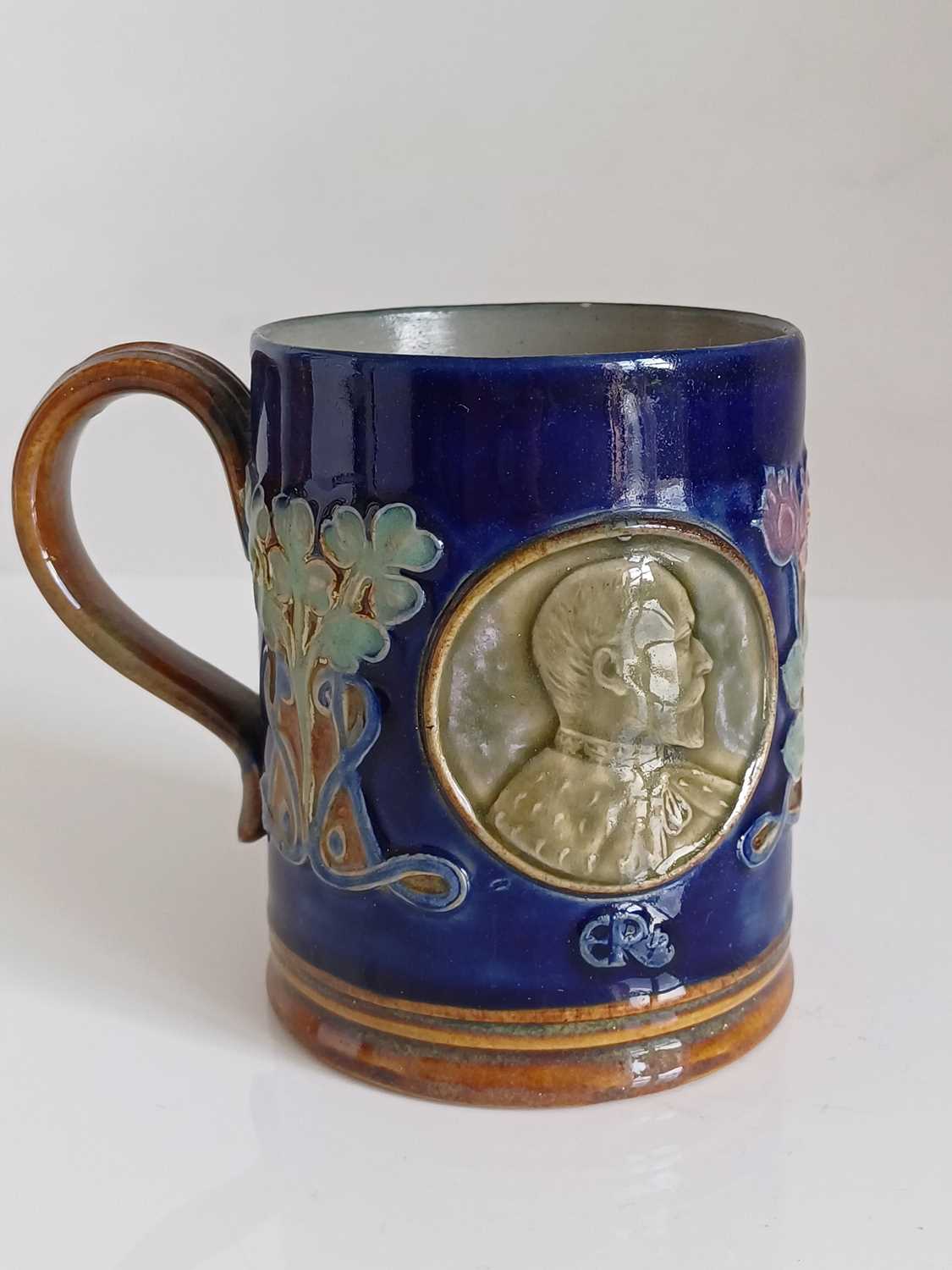 A Royal Doulton Art Union of London Stoneware Jug, by Mark V Marshall, with a shaped rim, - Image 18 of 33