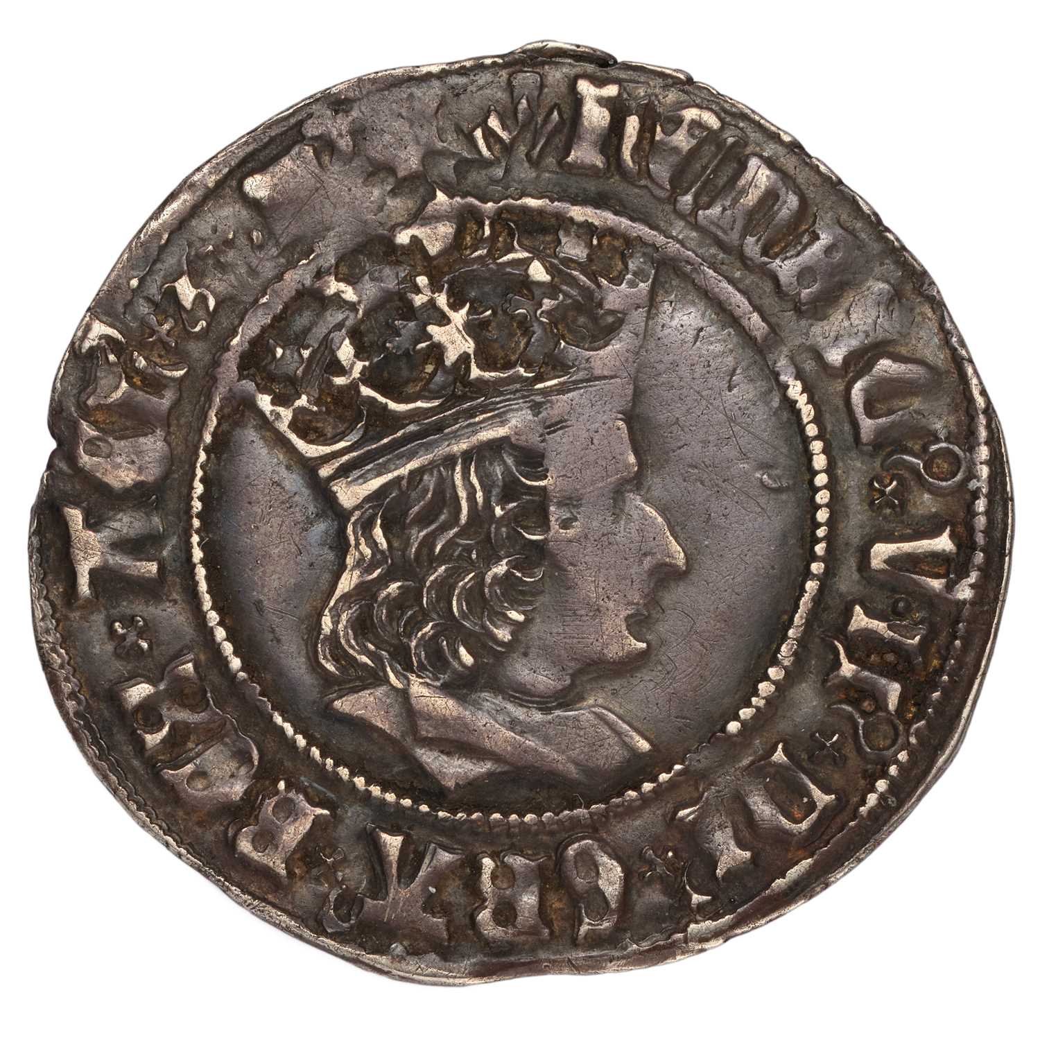 Henry VII, Groat, 3.02g, profile issue, mm. pheon, regular issue, (N.1747, S.2258), dark tone,