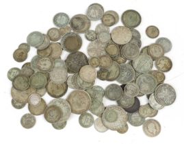 Mixed British Silver Coinage, containing 490.1g of pre-1920 silver coins, and 40.3g of pre-1947