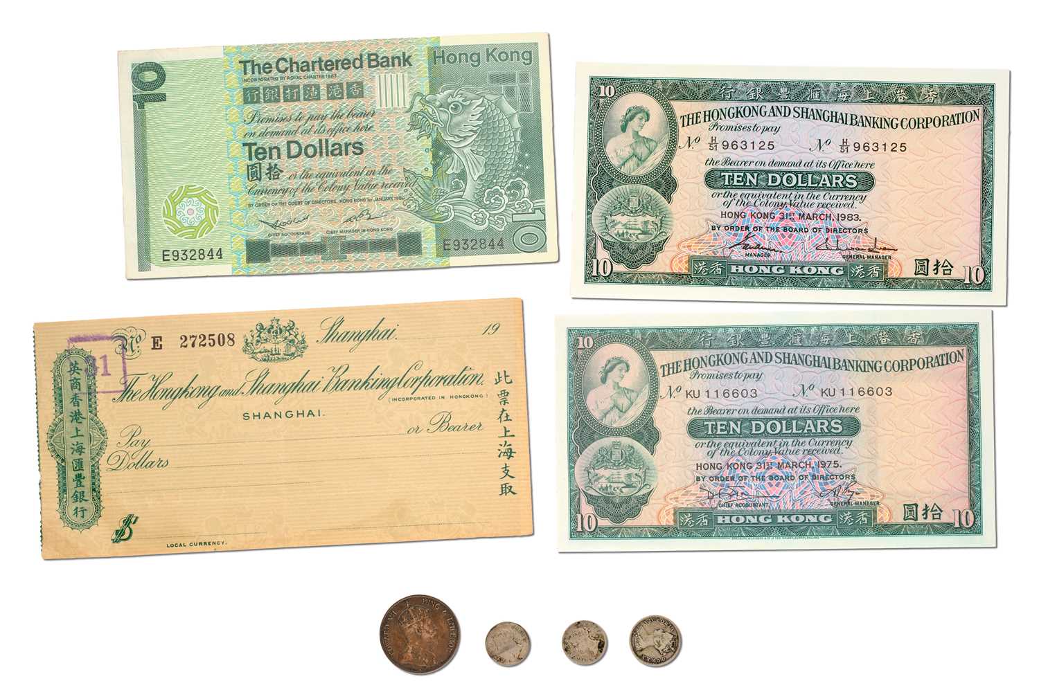 Assorted Hong Kong and Australia Banknotes; 38 notes in total, highlights including 3x George V, - Image 6 of 6