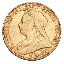 Victoria, Sovereign 1901; near very fine, reverse better