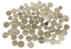 Mixed Pre-1920 Silver Coinage; various denominations, mostly high grade but all coins have been