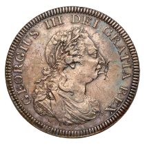 George III, Bank of England, Dollar 1804, type A/2 (Bull 1925, ESC 144, S.3768); etching to bust