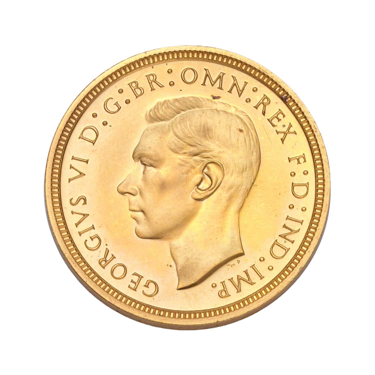George VI, 'Coronation' Gold Proof Set 1937, 4 coins comprising: five pounds, two pounds, - Bild 10 aus 15