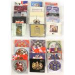 27x UK Brilliant Uncirculated Sets; full date run 1982-2008 inclusive, all coins encapsulated and