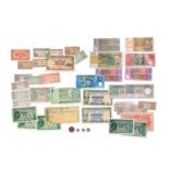 Assorted Hong Kong and Australia Banknotes; 38 notes in total, highlights including 3x George V,