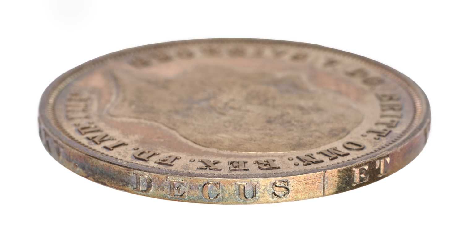 George V, Proof Crown 1935, raised edge lettering (Bull 3655, ESC 378, S.4050) one of only 2,500 - Image 5 of 8