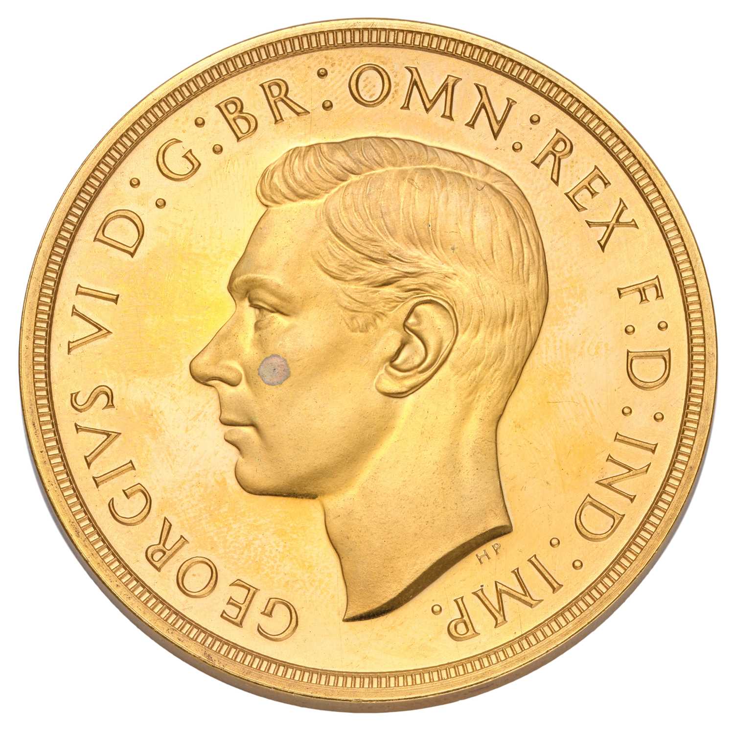George VI, 'Coronation' Gold Proof Set 1937, 4 coins comprising: five pounds, two pounds, - Bild 4 aus 15