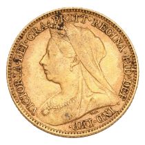Victoria, Half Sovereign 1897; fine