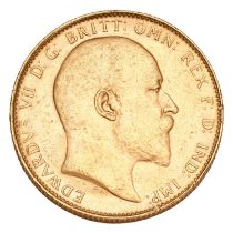 Edward VII, Sovereign 1907P, Perth Mint; extremely fine with lustre