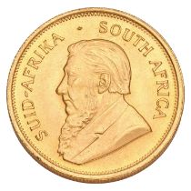 South Africa, Krugerrand 1971, (.917 gold, 32.7mm, 33.95g) obv. bust of Paul Kruger left, rev.