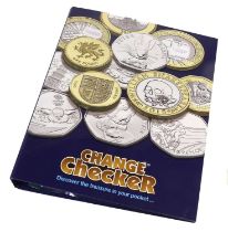 Complete A-Z of 10p Coins Collection; 26x 10p coins with completer medallion housed in a Change