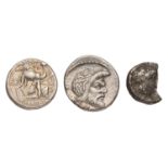 2x Roman Republic Denarii, to include; M Aemilius Scarus & Pub Plautius Hypsaeus denarius, 3.77g, 58