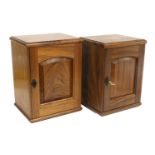 2x Coin Collectors Cabinets, one suitable for halfcrown size and lower the other shilling size and