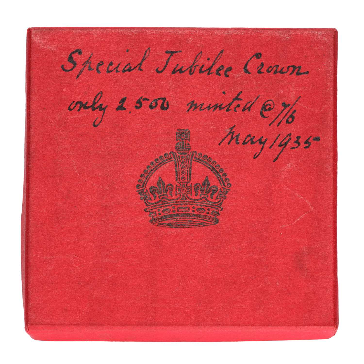 George V, Proof Crown 1935, raised edge lettering (Bull 3655, ESC 378, S.4050) one of only 2,500 - Bild 8 aus 8