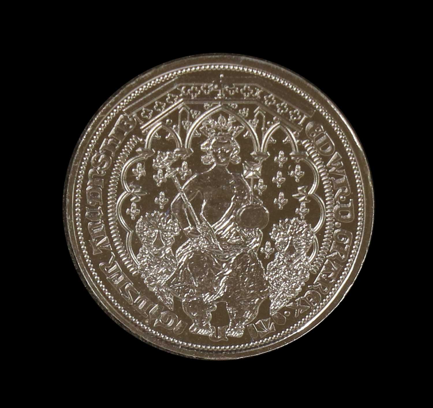 Mixed Platinum and Silver Coins and Proof Sets, comprising; fine silver Britannia 2010, - Image 3 of 5