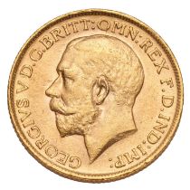 George V, Sovereign 1912; encapsulated, extremely fine with lustre
