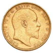 Edward VII, Sovereign 1904P, Perth Mint; very fine
