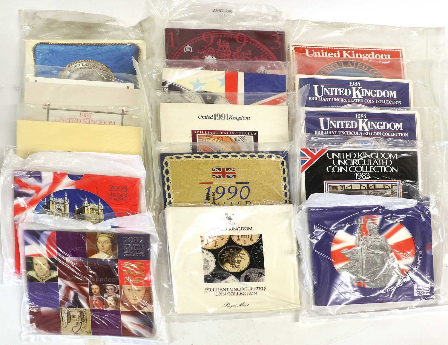 24x UK Brilliant Uncirculated Sets, comprising; 1982, 1983, (2x) 1984, 1985, 1986, 1987, 1988, 1989, - Image 2 of 3
