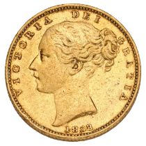 Victoria, Sovereign 1853 (Marsh 36, S.3852C) very fine, reverse better with traces of lustre