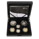 Royal Mint, UK Silver Celebration Set 2011, 6 silver proof coin set comprising; Prince Philip £5,