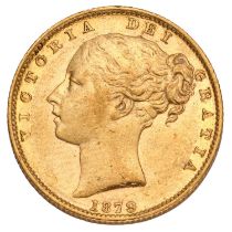 Victoria, Sovereign 1879, Sydney Mint (Marsh 75, S.3855) near extremely fine, reverse extremely fine