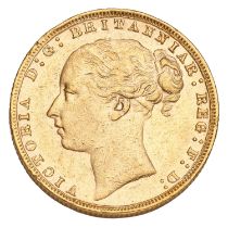 Victoria, Sovereign 1876; good very fine with lustre