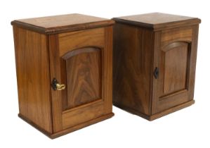 2x Coin Collectors Cabinets, one suitable for shilling size and lower the other sixpence size and