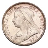 Victoria, Halfcrown 1898 (S.3938) minor contact marks o/wise about uncirculated with lustre