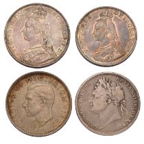 Victoria, Crown 1889, (S.3921) contact marks and one or two edge imperfections o/wise nicely toned
