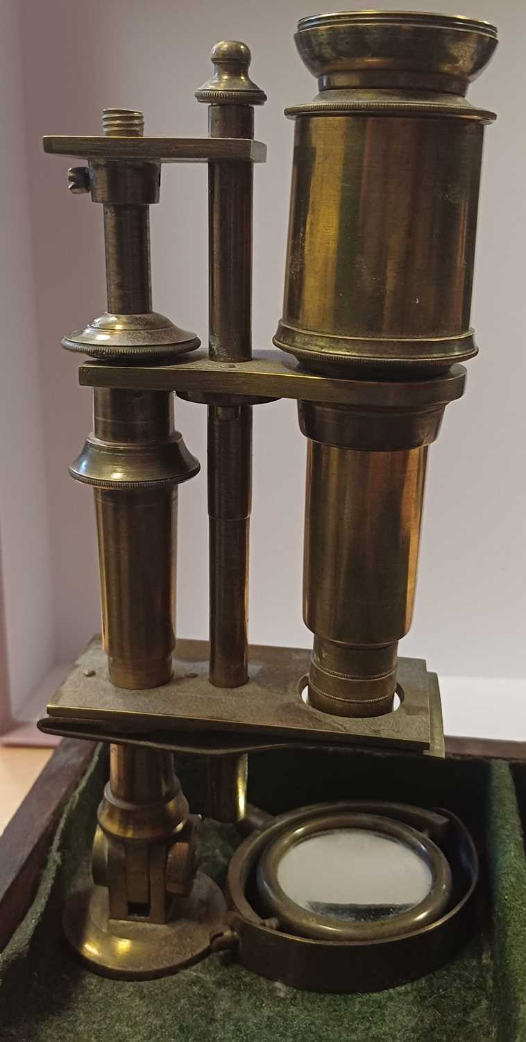 Brass Field Microscope - Image 4 of 10