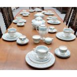 A Wedgwood Florentine Dinner and Tea Service, including tureens, dinner plates, side plates, sauce