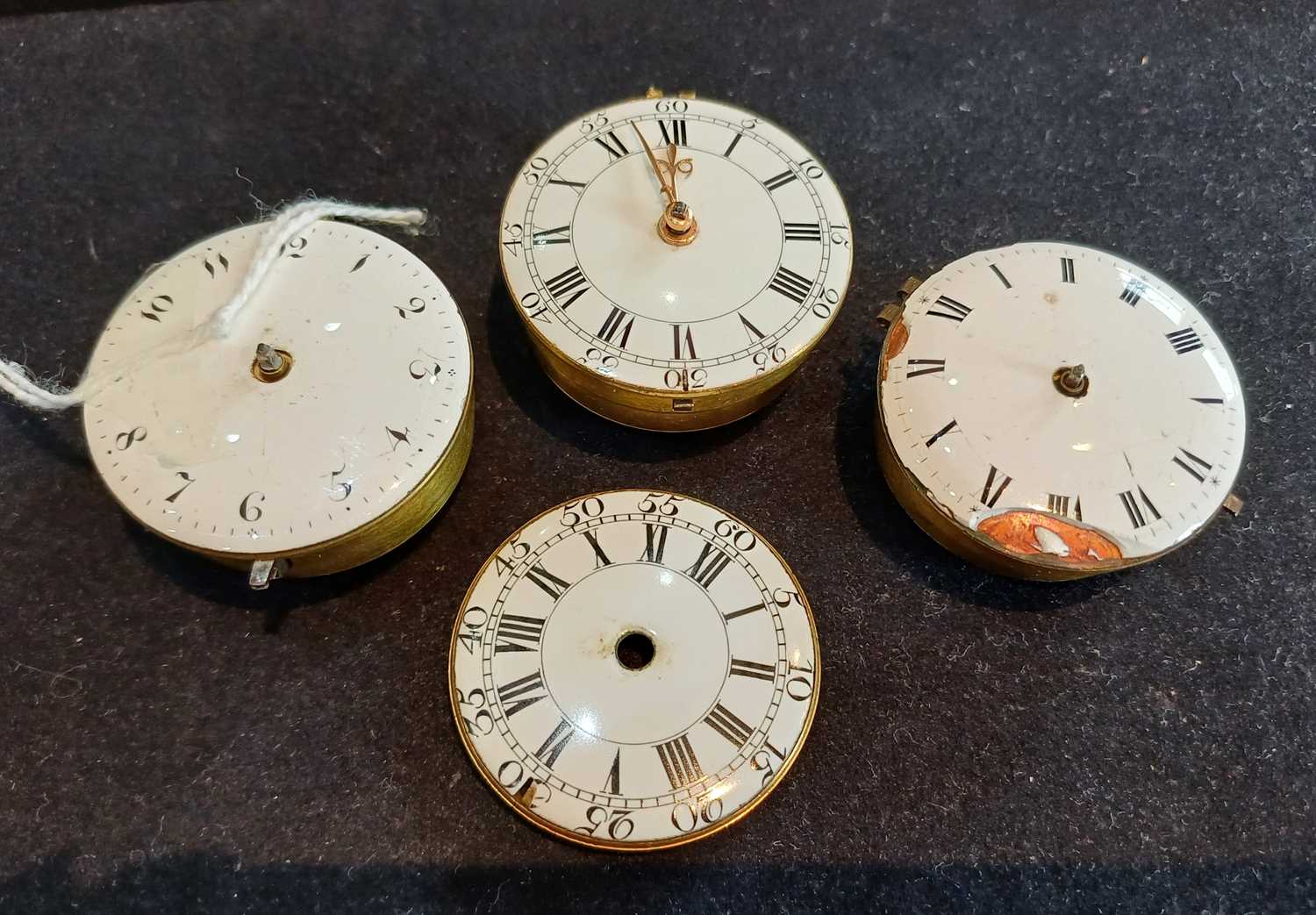 Three 18th Century Pocket Watch Movements, signed Ellicott, London, single chain fusee cylinder - Image 3 of 3