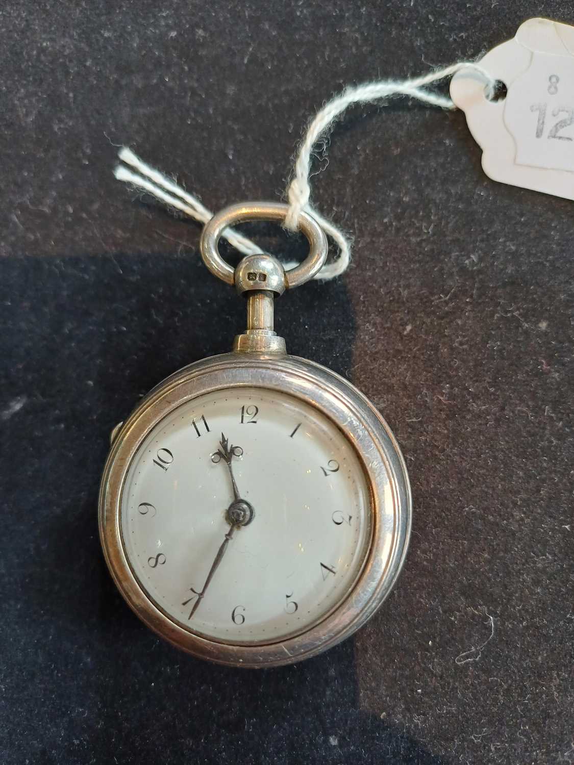 A Pair Cased Verge Repeater Pocket Watch, signed Jno Kentish, London, fusee verge movement signed, - Image 2 of 6