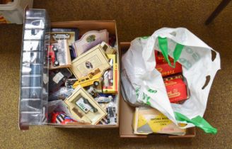 Assorted Toys, including trains (tri-ang), diecast vehicles, Mamod steam engine, many in original