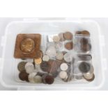 Small Assortment of Britsh and World Coins; mostly 19th and early 20th century issues; highlights