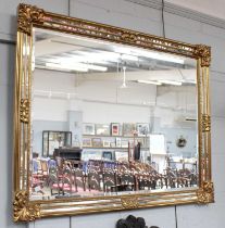 A Modern Gilt Framed Mirror, 118cm by 89cm In good condition Estimate  - £80-120
