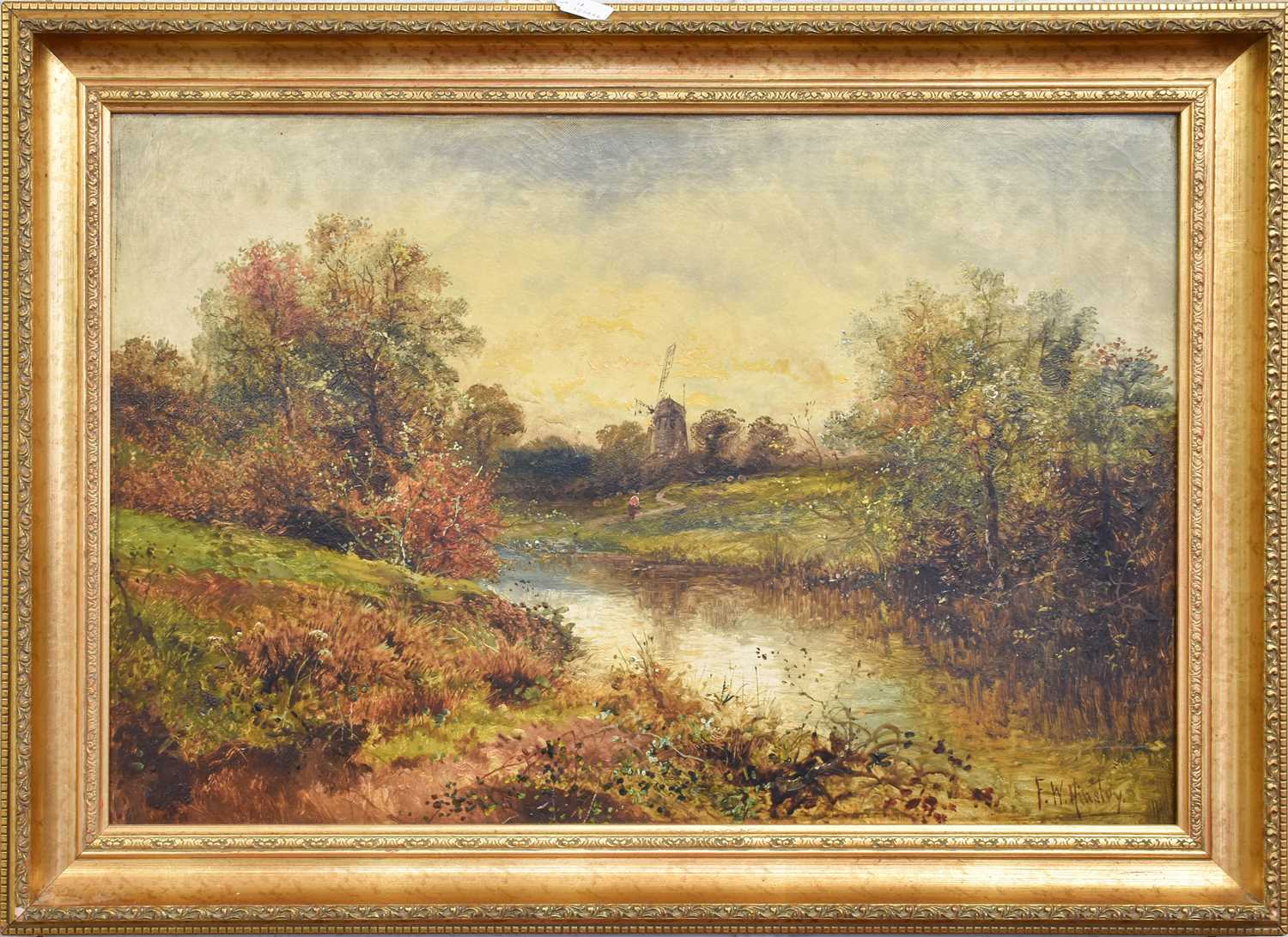 Philip Kilner (20th Century) Mill Cottage Signed oil on canvas, together with a 19th/20th century - Bild 4 aus 4