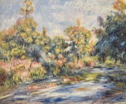 Decorative Modern Reproductions after artist Auguste Renoir, Max Leibermann and Paul Cezanne, etc,