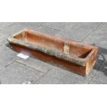 A 19th Century Salt-Glazed Stoneware Feeding Trough